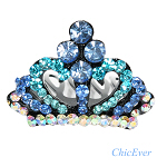 Krone 8591 Haarschmuck Strass Krone 8591 Haarschmuck Strass